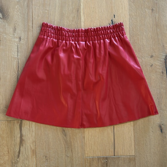 BCBG Max Azria faux leather skirt - Picture 8 of 8